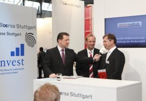 Der 2. Platz in der Kategorie Online Broker.